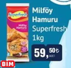 SUPERFRESH MİLFÖY HAMURU SUPERFRESH MİLFÖY HAMURU